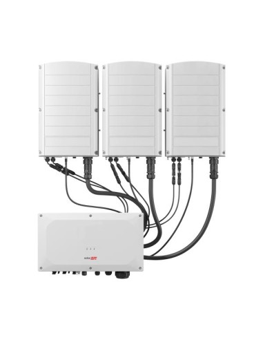 SolarEdge SE90K-RW08IBNM4 + 3 jednostki SESUK